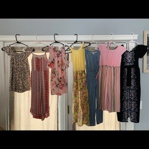Girls Romper Lot